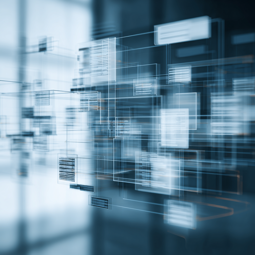 Structured relational database schema illustrating data normalization, optimization and secure enterprise data architecture.