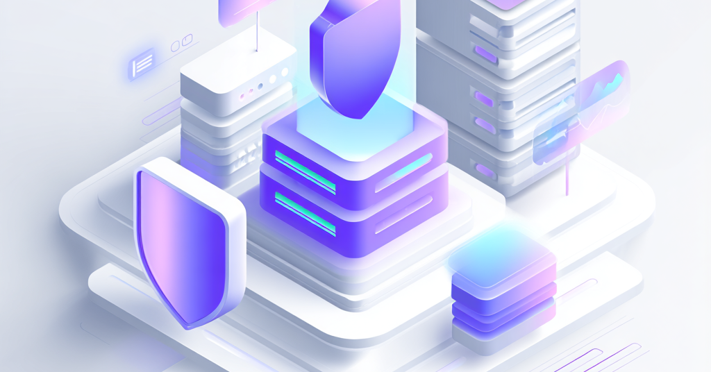 Cybersecurity services and digital risk protection illustration