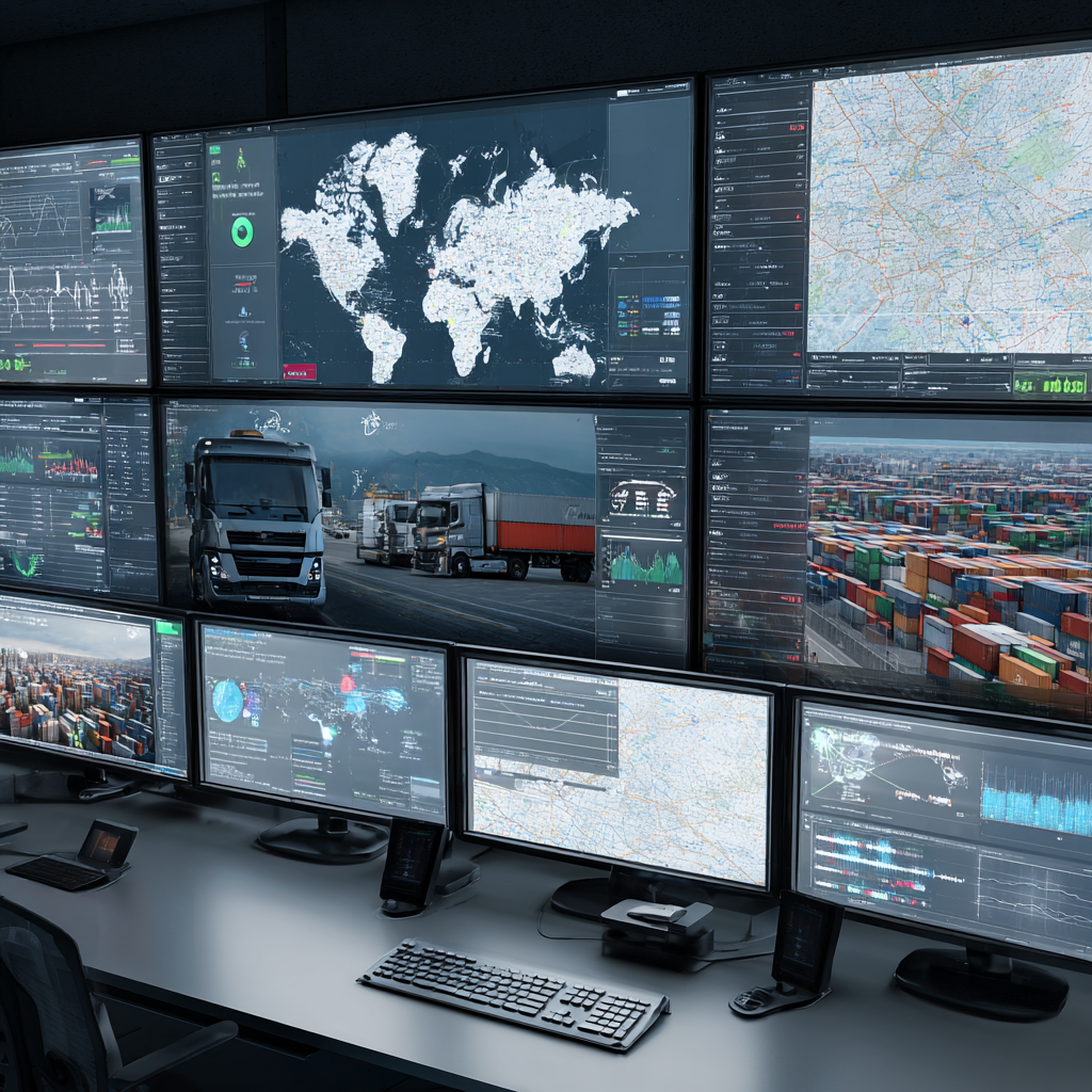 Data-driven platforms for transport operations and logistics efficiency