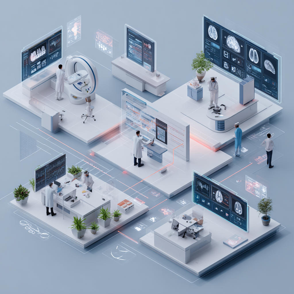 Digital health systems and secure medical data management
