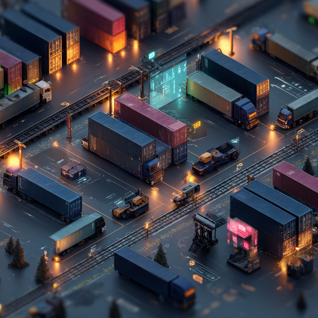 Logistics optimization and supply chain management technology